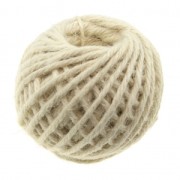Ficelle de jute 4 mm à crocheter & autres loisirs créatifs - Crème x 25 m