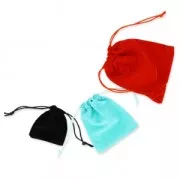 Pochon en velours pour bijoux 100x120 mm Sapphire x1