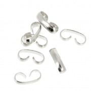 Connecteur double Quick Links 9.5x2.5 mm Placage Argent fin x42|raw }}