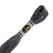 Fil à broder DMC Mouliné Etoile 617 Gris Anthracite (C3799) x8m