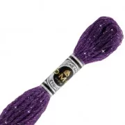 Fil à broder DMC Mouliné Etoile 617 Aubergine (C550) x8m
