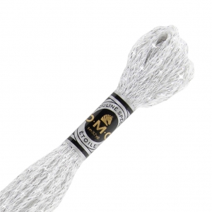 Fil à broder DMC Mouliné Etoile 617 Blanc (CBLANC) x8m