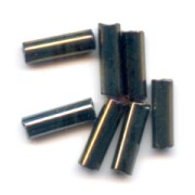 Preciosa Perles rocailles tubes 6.5x2 mm Brown Iris x20g|raw }}