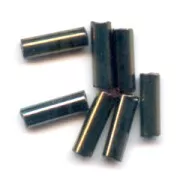 Preciosa Perles rocailles tubes 6.5x2 mm Brown Iris x20g