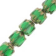 Facettes Antiques  6 mm Olivine Dark Bronze x20|raw }}