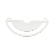 Intercalaire pour bijoux & tissage perles Miyuki 11/0 by Perles&co 11x24mm Arg 925