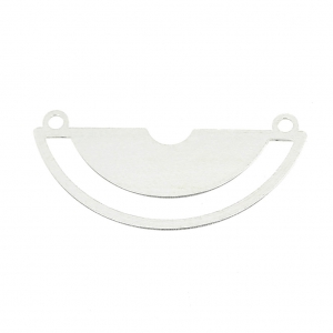 Intercalaire pour bijoux & tissage perles Miyuki 11/0 by Perles&co 11x24mm Arg 925