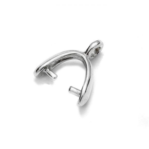 Attache pendentif 10 mm en Argent 925 x1