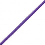 Fil élastique uni pour création DIY 2 mm Violet x 1 m
