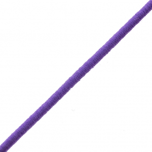 Fil élastique uni pour création DIY 2 mm Violet x 1 m