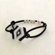 Fil élastique uni pour création DIY 2 mm Vert x 1 m