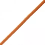 Fil élastique uni pour création DIY 2 mm Orange x 1 m