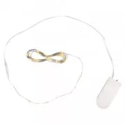 Guirlande lumineuse à décorer 20 ampoules micro-LED avec fil Transparent x2.2 m