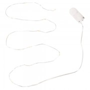 Guirlande lumineuse à décorer 10 ampoules micro-LED avec fil Transparent x1.2 m