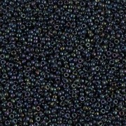Rocaille Miyuki 15/0 452 - Dark Blue Iris Metallic x8g