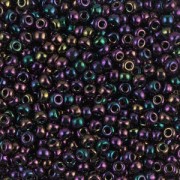 Rocaille Miyuki 8/0 454 - Metallic Dark Plum Iris x8g|raw }}