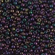 Rocaille Miyuki 8/0 454 - Metallic Dark Plum Iris x8g