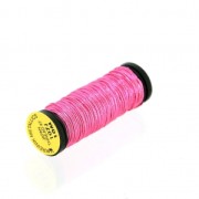 Fil métallisé Kreinik pour la broderie d'or - taille 7 - Flamingo Pink (107J) x10m