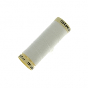 Fil à coudre polyester Gütermann Ivoire (n°111) x100m