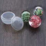 Moule silicone pour réaliser une boule presse-papiers de 62 mm en résine