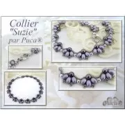 Perles en verre Samos® par Puca® 5x7 mm Opaque Light Rose Ceramic Look x10g