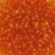 Miyuki Delica 11/0 DB0781 - Dyed Semi Mat Transparent Amber x8g