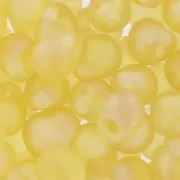 Mini-gouttes Miyuki 3.4 mm DP132FR - Tr Light Topaz Mat AB x8g