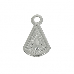 Breloques fines style baroque 11x7 mm en Acier inoxydable x5