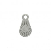 Breloques fines style baroque 9x5 mm en Acier inoxydable x5