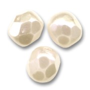 Facettes 6 mm Cream Pearl x25|raw }}