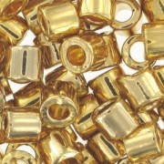 Miyuki Delica 8/0 DBL0034 - 24kt Gold Light Plated x5g|raw }}