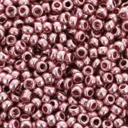 Preciosa Perles rocailles 11/0 2 mm - Terra Métallique - Rose Poudré x20g