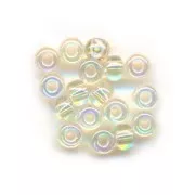 Rocaille Miyuki 8/0 2442 - Crystal Ivory Gold Luster x8g