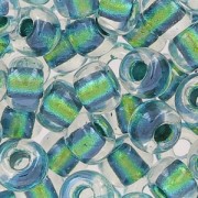 Rocaille Miyuki 6/0 3205 - Magic Crystal Emerald Marine Lined x8g|raw }}