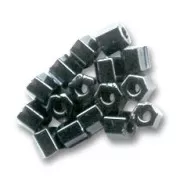 Rocaille Miyuki 8/0 Hex Cut 401 - Black x8g