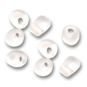 Magatama Miyuki 4 mm MA4-131F - Crystal Mat x10g|raw }}