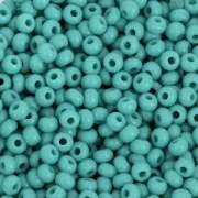 Preciosa Perles rocailles 9/0 2.5 mm - Green Turquoise x250g