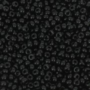 Preciosa Perles rocailles 11/0 2 mm - Jet x250g