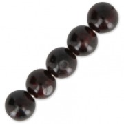 Perles rondes Grenat  4 mm x20|raw }}