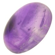 Cabochon ovale 18x13 mm Améthyste|raw }}