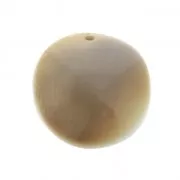 Pendentif Oeil de Shiva 15 mm Naturel x 1