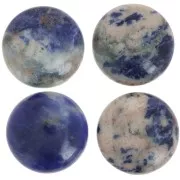 Cabochon rond 20 mm Sodalite