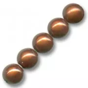Perles Magiques 12 mm Marron Clair x5