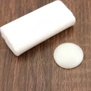 Pâte Cernit Translucent - Glitter Blanc (n°010) x56gr