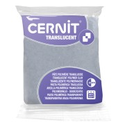 Pâte Cernit Translucent 56gr Glitter Argent (n°080)|raw }}