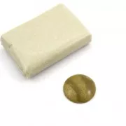 Pâte Cernit Translucent - Glitter Or (n°050) x56gr