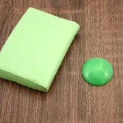 Pâte Cernit Translucent - Vert Citron (n°605) x56gr