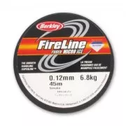 Fil Fireline - Tresse fusionnée 0.12 mm (6LB) Smoke Grey x45 m