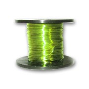 Fil de cuivre 0.50 mm Chartreuse x 25 m
