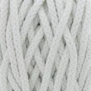 Bobine de cordon en coton pour macramé Cotton Air 5 mm - Blanc x50m